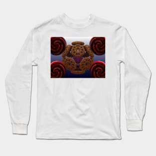 Donuts and Candied Apple Swirls Long Sleeve T-Shirt